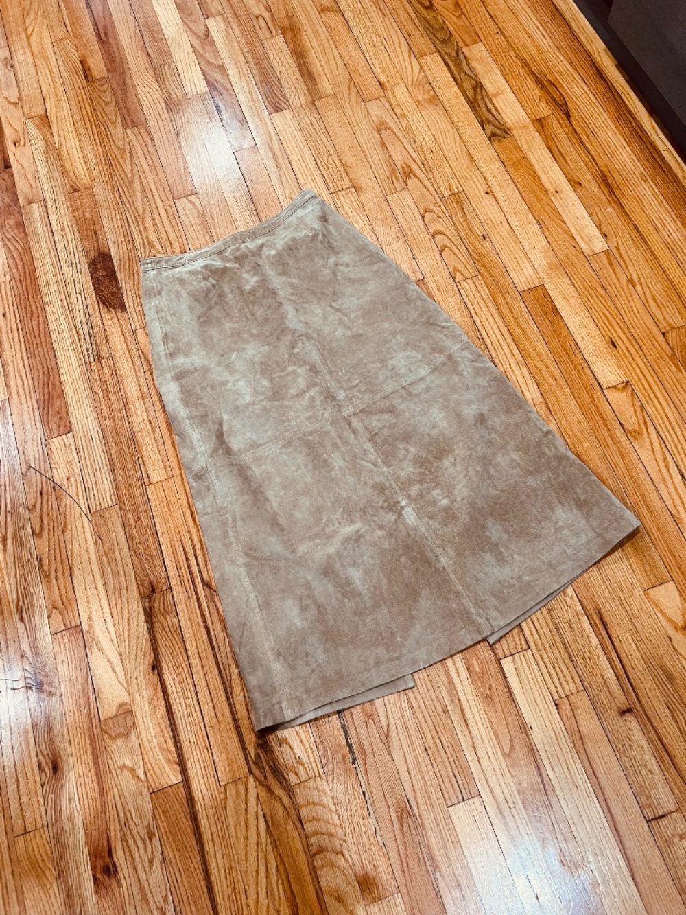 Vintage Brandon Thomas leather skirt